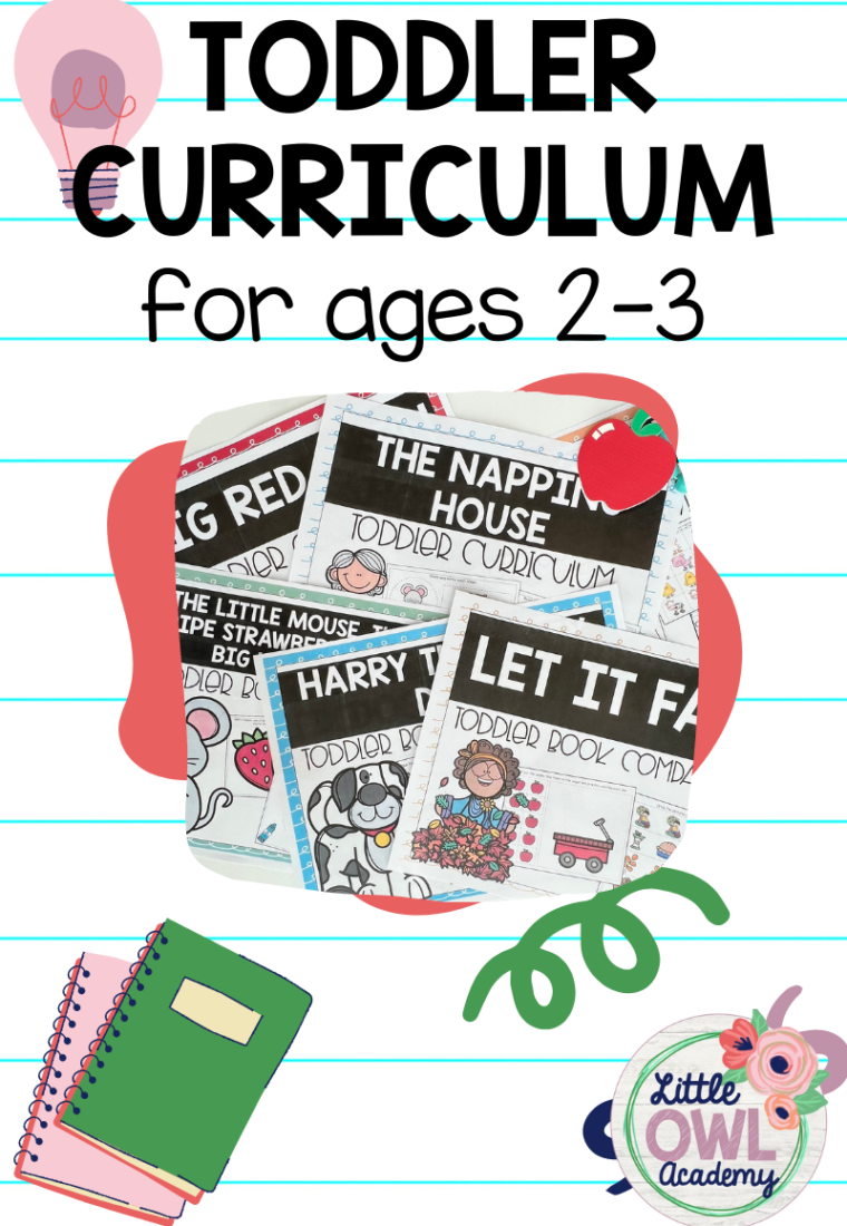 Toddler Curriculum for ages 2-3