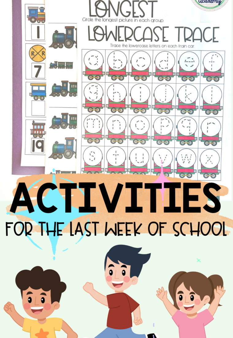 Book Activities for the Last Week of School