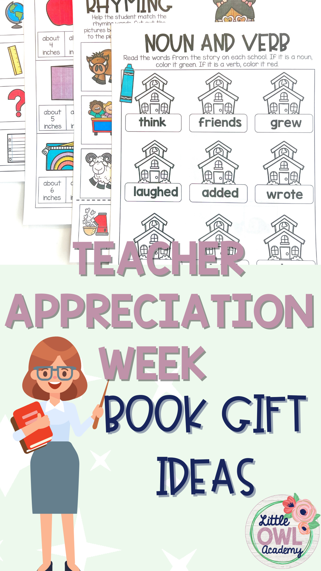 Book Ideas for Teacher Appreciation Gifts