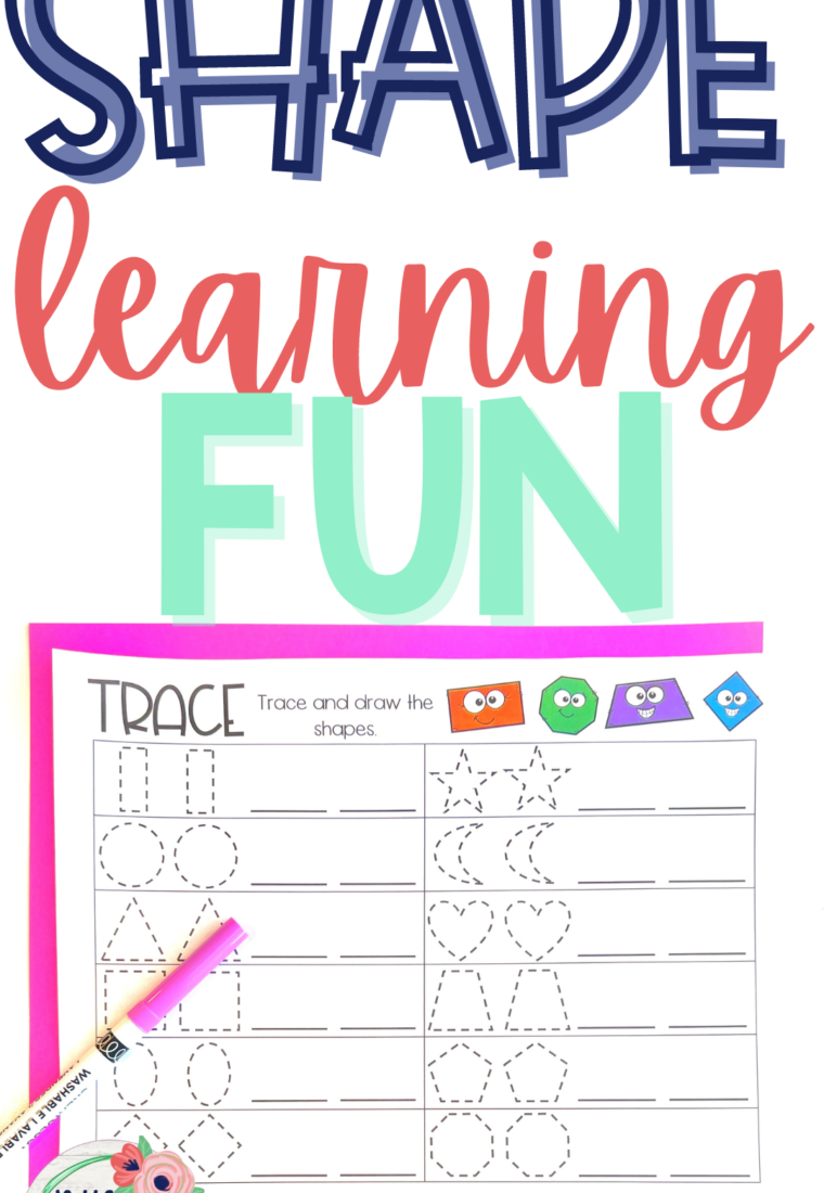 Shape Learning Activities