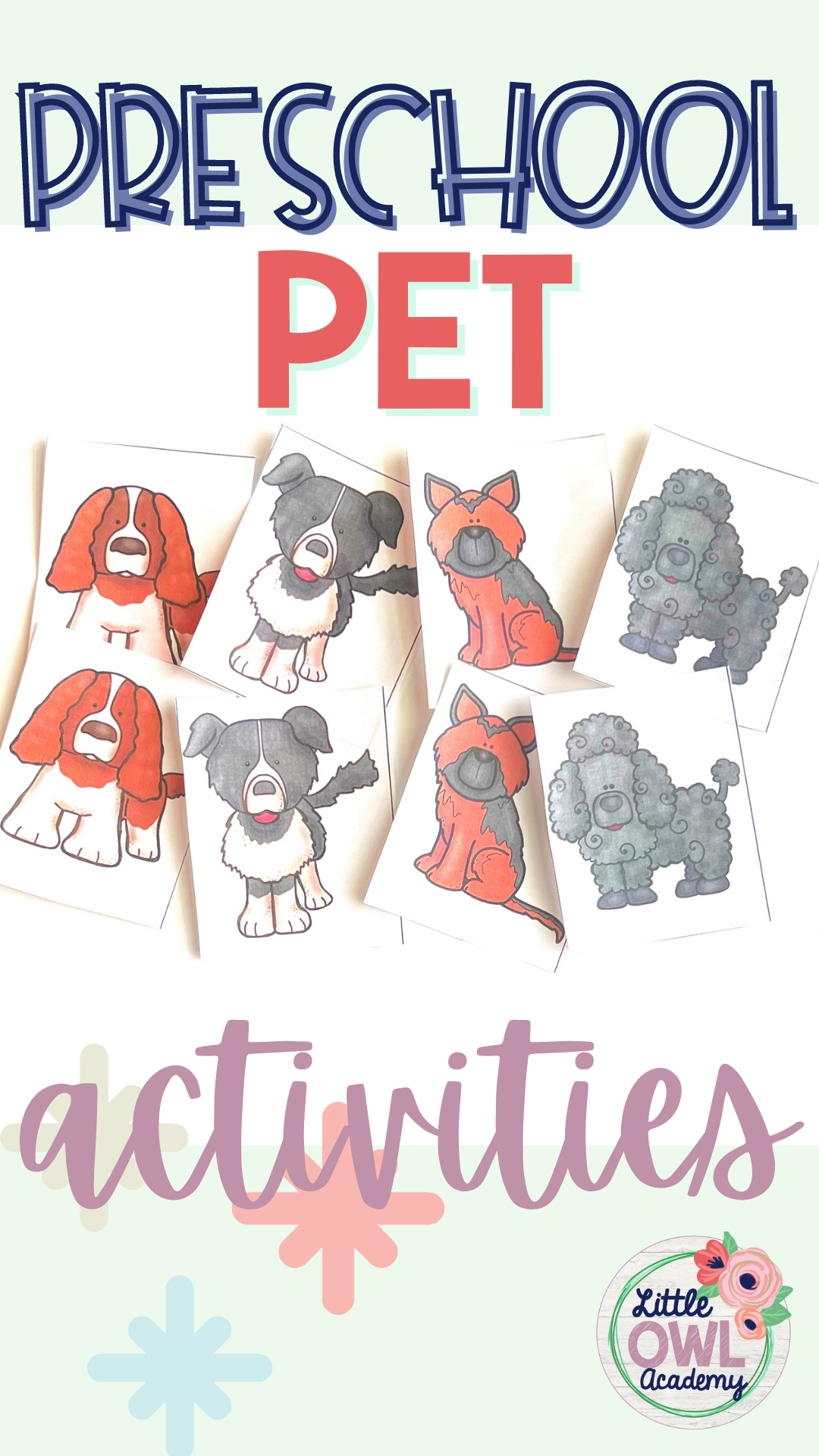 Pet Preschool Activities